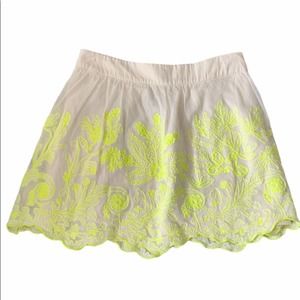 Anthropologie Vanessa Virginia Cotton skirt 8